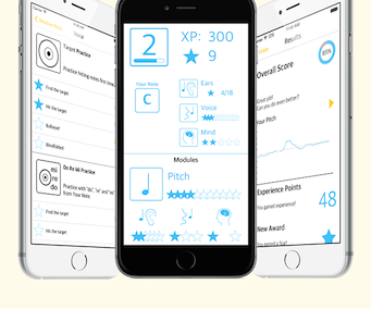 Track Your Progress And See Your Voice Improve.