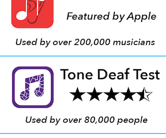 From the makers of RelativePitch and Tone Deaf Test